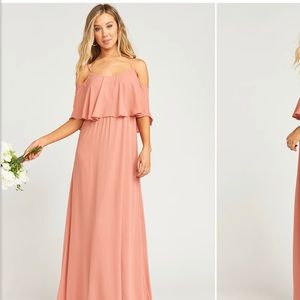 Show Me Your Mumu Caitlin Ruffle Maxi Dress